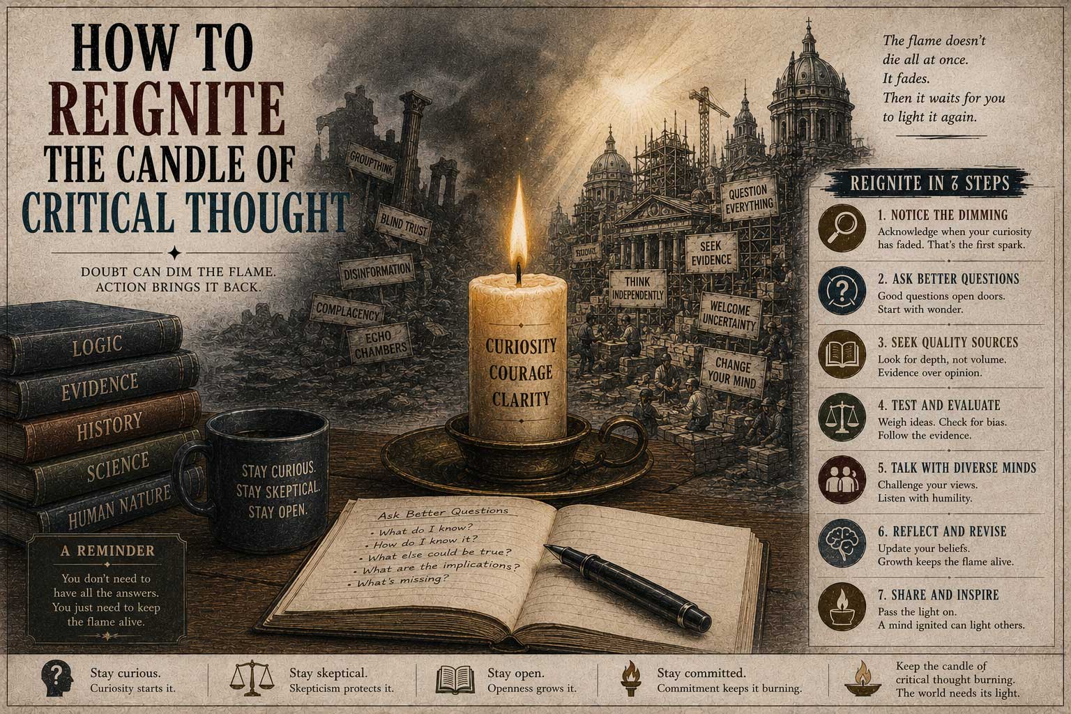 How to Reignite the Candle of Critical Thought