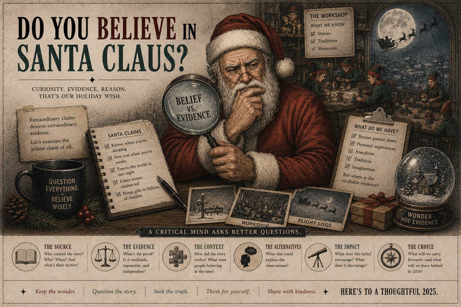 As 2024 wanes and we anticipate 2025, we wanted to look back to last week’s festivities and ask, “Do you believe in Santa Claus?”