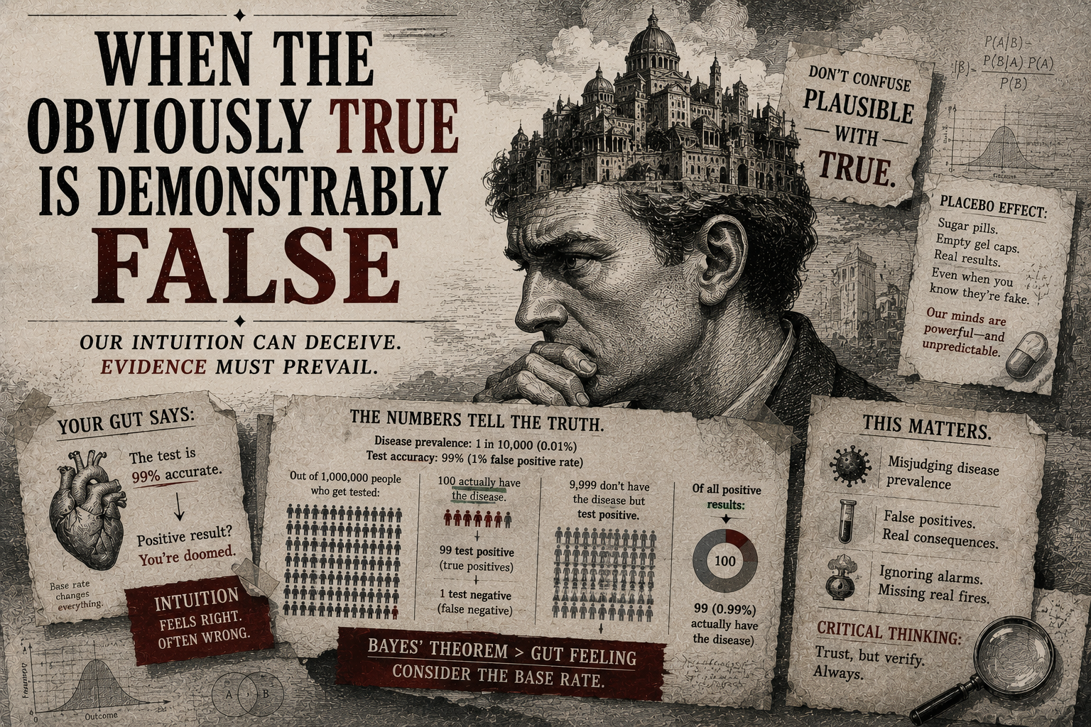 When the Obviously True is Demonstrably False